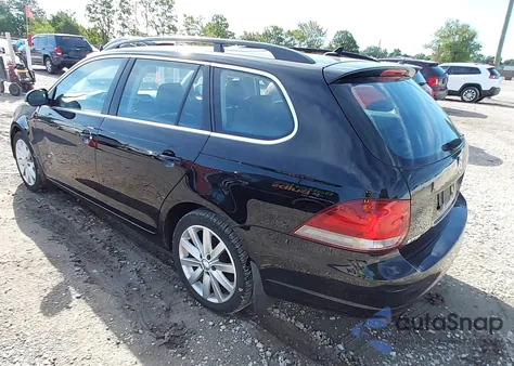 2011 Volkswagen Jetta Sportwagen 2.0L Tdi z USA, uszkodzony, nr VIN 3VWML7AJ8BM637093